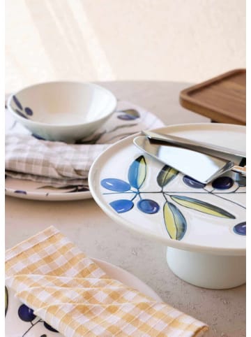 Hermia Etagère wit/groen/blauw - Ø 26 cm