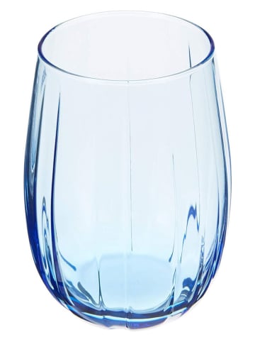 Hermia 3-delige set: glazen blauw - 380 ml