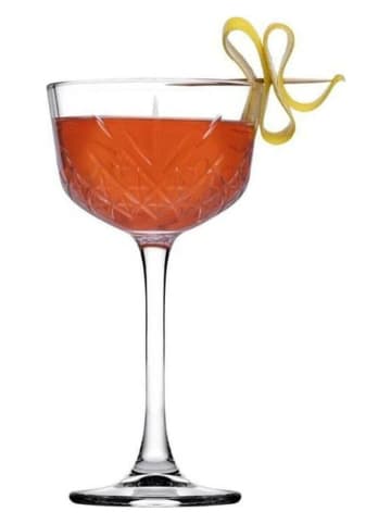 Hermia 4-delige set: glazen op steel - 160 ml