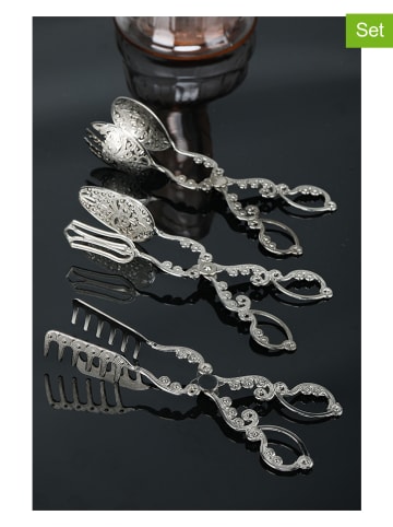 Hermia 3er-Set: Zangen in Silber