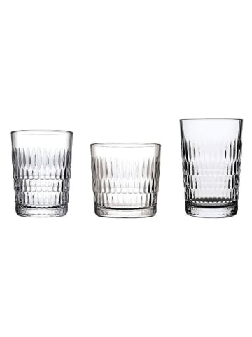 Hermia 18-delige set: glazen