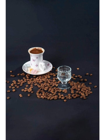 Hermia 6-delige set: glazen met steel - 150 ml