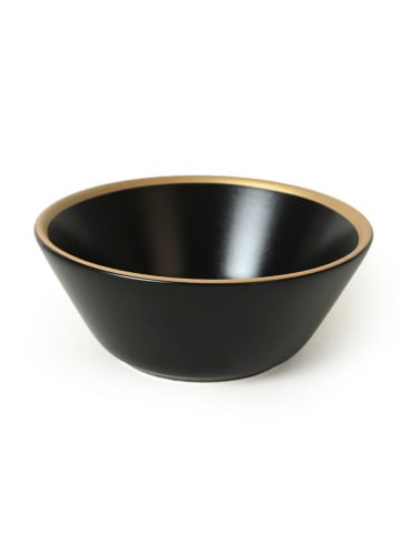 Hermia 6er-Set: Schalen in Schwarz - Ø 14 cm