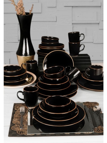 Hermia 30-delig combiservies zwart