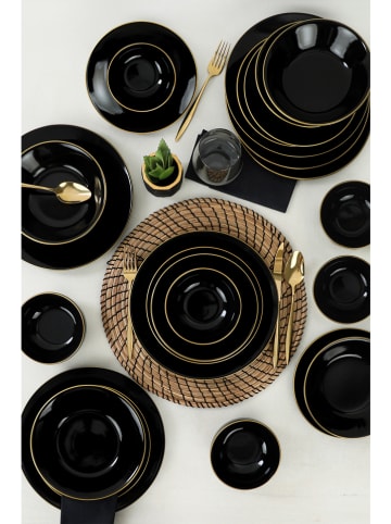 Hermia 24-delig combiservies zwart