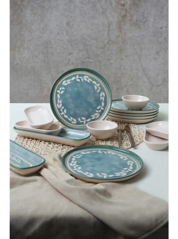 Hermia 14-delige ontbijtset blauw