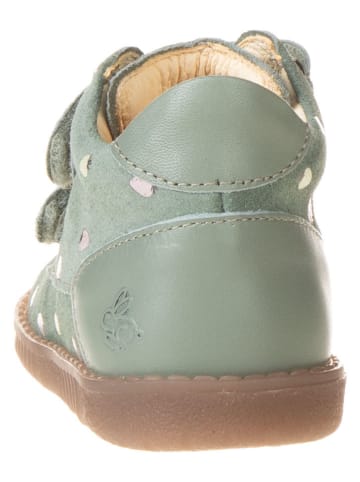 Bundgaard Leder-Lauflernschuhe "Ruby" in Grün