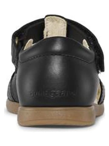 Bundgaard Leder-Halbsandalen "Ivy" in Schwarz