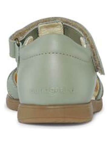 Bundgaard Leder-Halbsandalen "Ivy" in Grün
