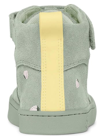 Bundgaard Leder-Sneakers "Nero" in Grün