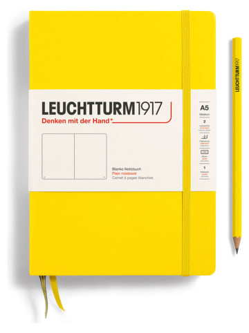 LEUCHTTURM1917 Blanko Notizbuch in Gelb - B6