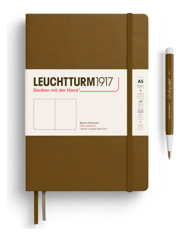LEUCHTTURM1917 Blanko Notizbuch in Braun - A5