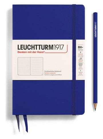 LEUCHTTURM1917 Gepunktetes Notizbuch in Blau - B6+