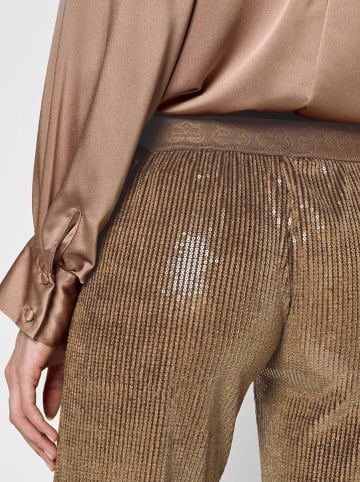 Rosner Paillettenhose "Alisa" camel