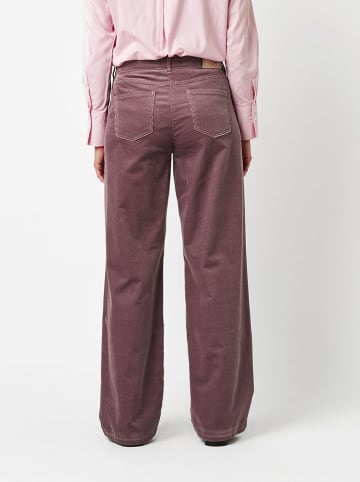 Toni Spodnie sztruksowe w kolorze fiołkowym