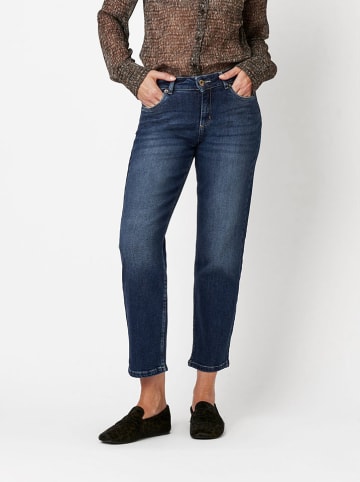 Toni Spijkerbroek - regular fit - donkerblauw