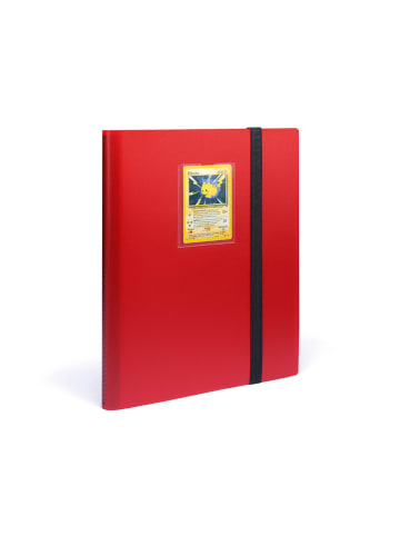 Leuchtturm Sammelkarten-Album ''Slim - Gaming'' in Rot - (L)30,5 x (B)25 cm