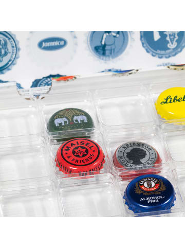 Leuchtturm Kronkorken-Kassette - (B)29,8 x (H)2,5 x (T)23,9 cm