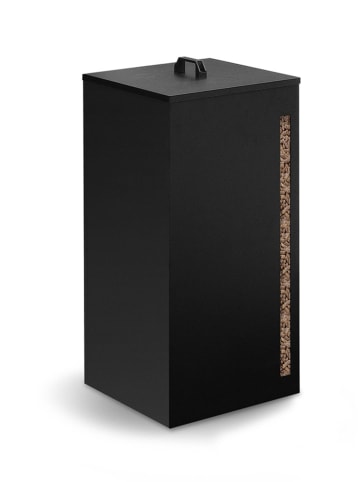 IDOMYA Essentials Haardhoutstandaard zwart - (B)35,5 x (H)56,5 x (D)35,5 cm