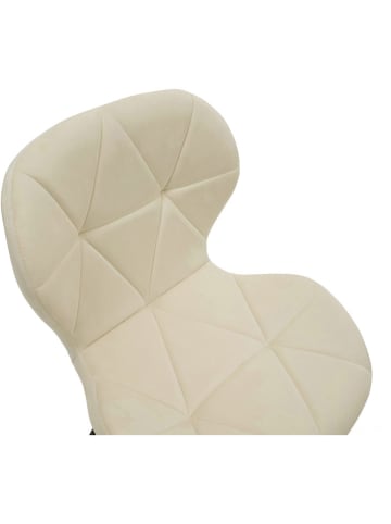 IDOMYA Factory 2-delige set: eetkamerstoelen "Daisy" crème - (B)50 x (H)70 x (D)47,5 cm