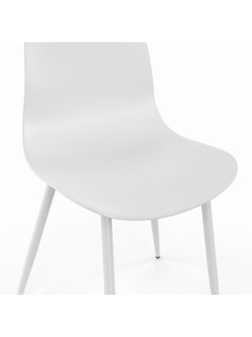 IDOMYA Factory 6-delige set: stoelen "Nala" wit - (B)48 x (H)79 x (D)48 cm