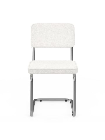 IDOMYA Factory 4er-Set: Esszimmerstühle "Naya" in Weiß - (B)44 x (H)79 x (T)52 cm