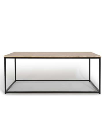 IDOMYA Factory Couchtisch "Memphis" in Beige/ Schwarz - (B)113 x (H)45 x (T)60 cm