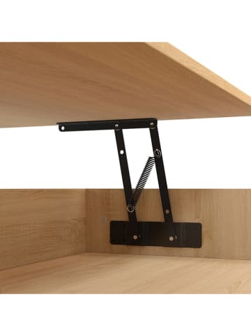 IDOMYA Factory Salontafel "Tania" lichtbruin/wit - (B)110 x (H)40 x (D)60 cm