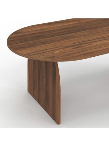 IDOMYA Factory Couchtisch in Braun - (B)110 x (H)40 x (T)60 cm