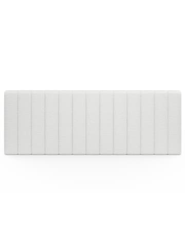 IDOMYA Essentials Wandbedhoofdbord "Céline" wit - (B)160 x (H)58 x (D)8 cm