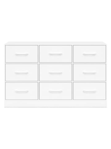 IDOMYA Essentials Ladekast "Uma" wit - (B)113 x (H)79 x (D)30 cm