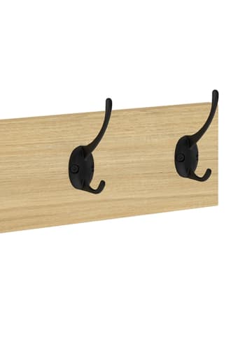 IDOMYA Essentials 2-delige set: kapstokken naturel - (B)60 x (H)10 cm
