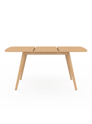 IDOMYA Essentials Esstisch "Venezia" in Hellbraun - (B)160 x (H)75 cm