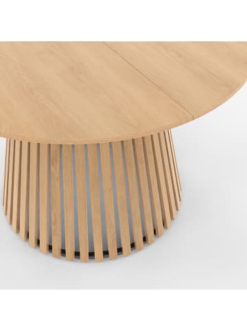 IDOMYA Essentials Eetkamertafel "Camélia" lichtbruin - (H)75 x Ø 110 cm