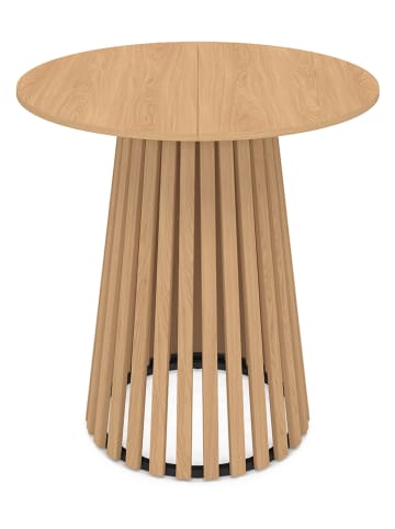 IDOMYA Factory Esstisch ''Camélia'' in Beige - (H)75 x Ø 80 cm
