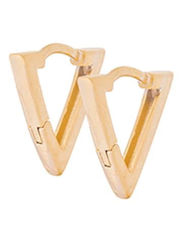 Ania Kruk Pozłacane kolczyki-kreole