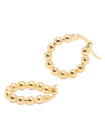 Ania Kruk Pozłacane kolczyki-kreole