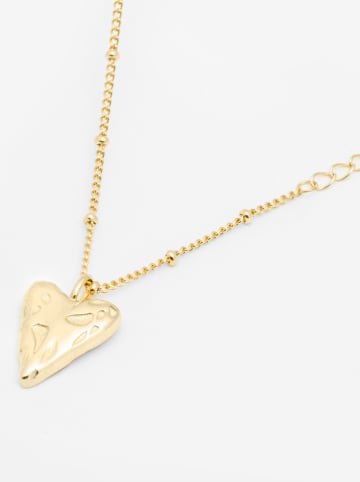 Ania Kruk Pozłacany naszyjnik z zawieszką - dł. 41 cm