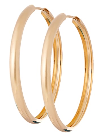 Ania Kruk Pozłacane kolczyki-kreole