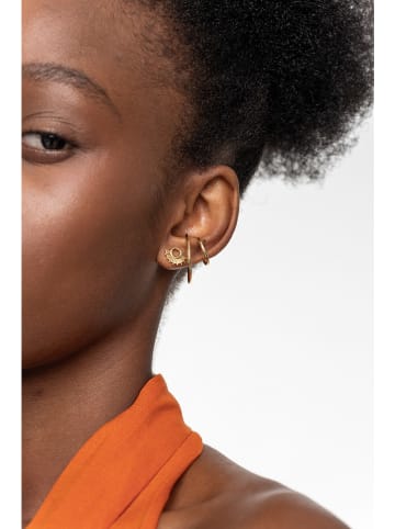 Ania Kruk Pozłacane kolczyki-wkrętki