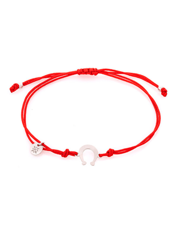 Ania Kruk Armband in Rot mit Anhänger