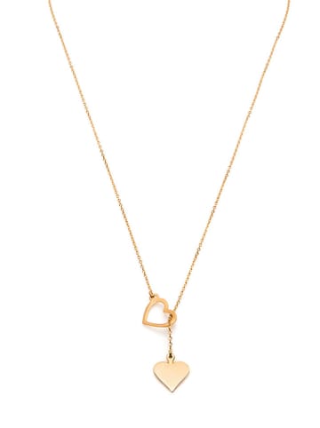 Ania Kruk Pozłacany naszyjnik z elementem ozdobnym - dł. 47 cm