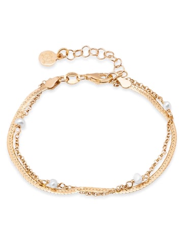 Ania Kruk Pozłacana bransoletka z elementami ozdobnymi