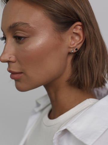 Ania Kruk Srebrny kolczyk-wkrętka