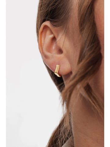 Ania Kruk Pozłacane kolczyki-kreole