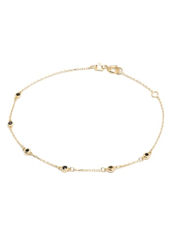 Ania Kruk Złota bransoletka z elementami ozdobnymi