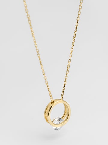 Ania Kruk Złoty naszyjnik z zawieszką - dł. 42 cm