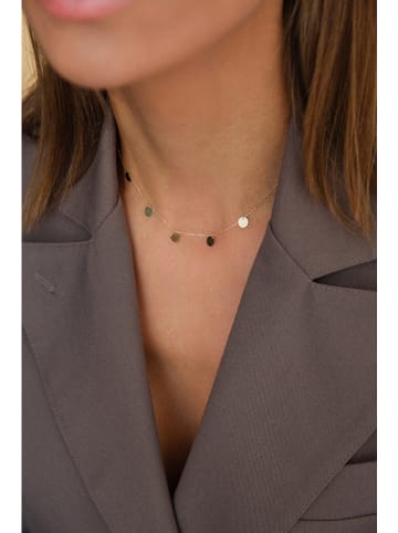 Ania Kruk Gold-Halskette mit Schmuckelement - (L)42 cm