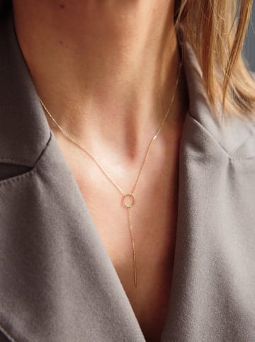 Ania Kruk Gold-Halskette mit Schmuckelement - (L)43 cm