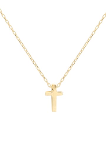 Ania Kruk Złoty naszyjnik z zawieszką - dł. 42 cm